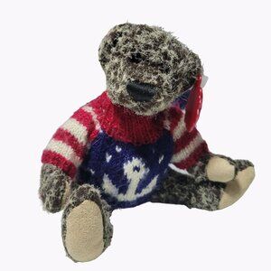 Dan Dee Teddys Teddy Bear 8 inch Plush Knit Sailor Outfit 100th Anniversary Toy